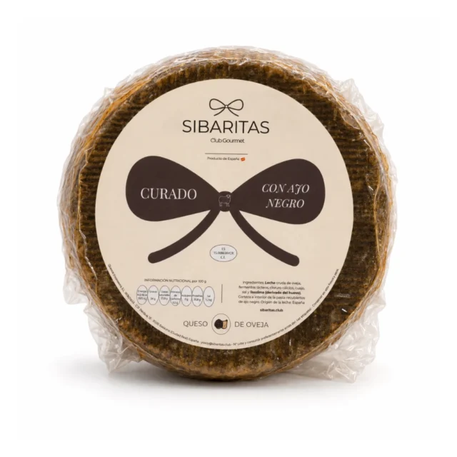 comprar queso curado de ajo negro