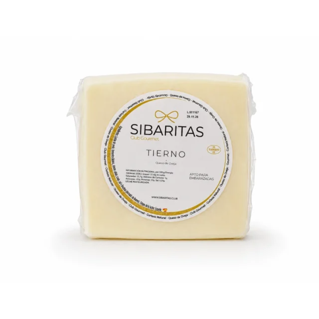 cuna de queso de oveja tierno