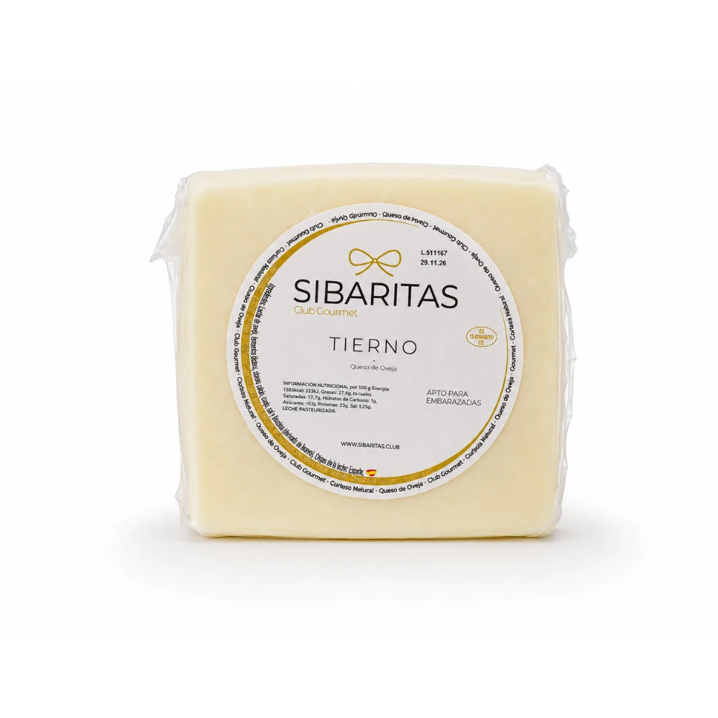 cuna de queso de oveja tierno