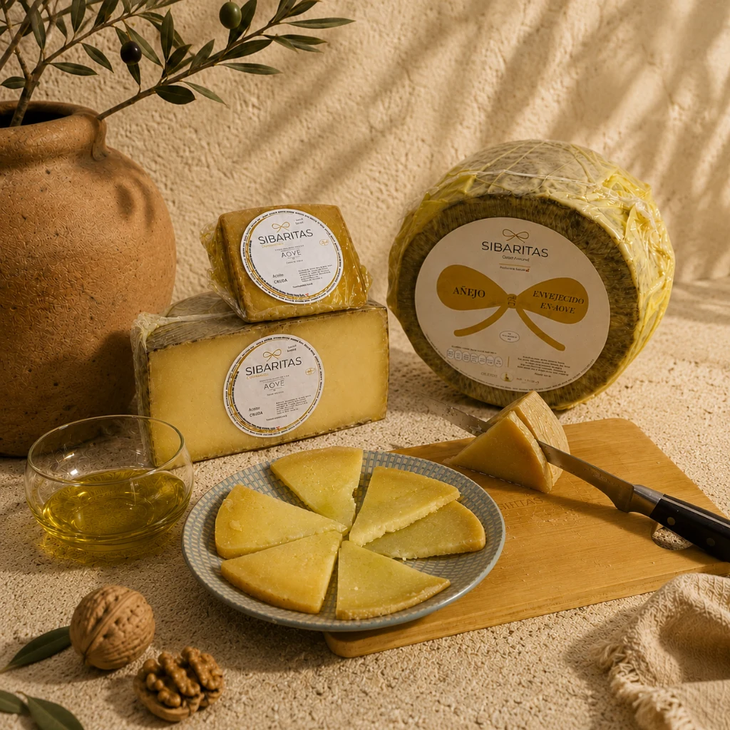 queso anejo de oveja en AOVE