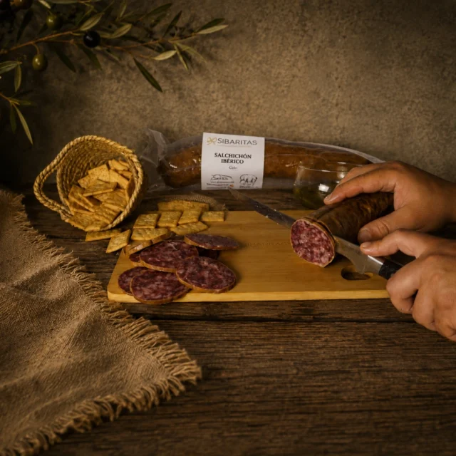 comprar salchichon iberico de cebo