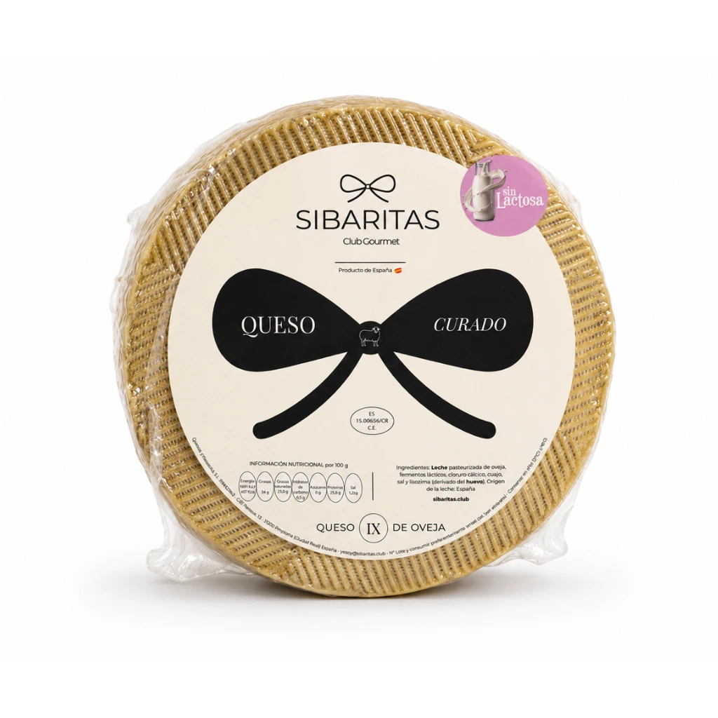 Queso curado sin lactosa online