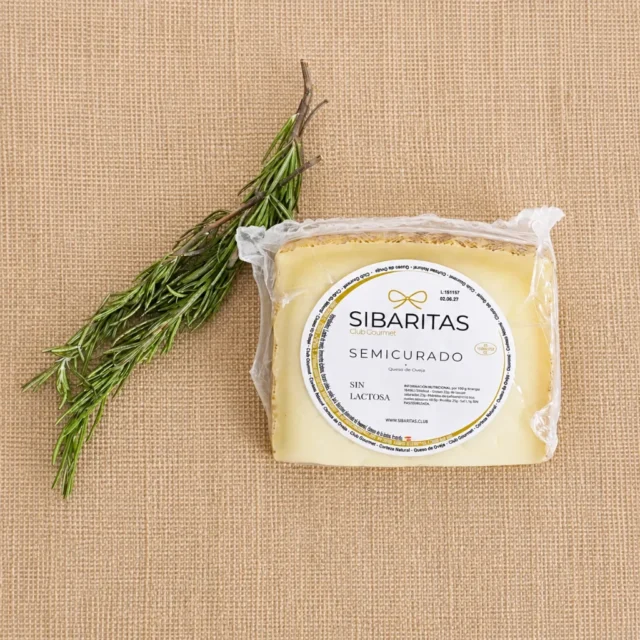 Queso sin lactosa semi