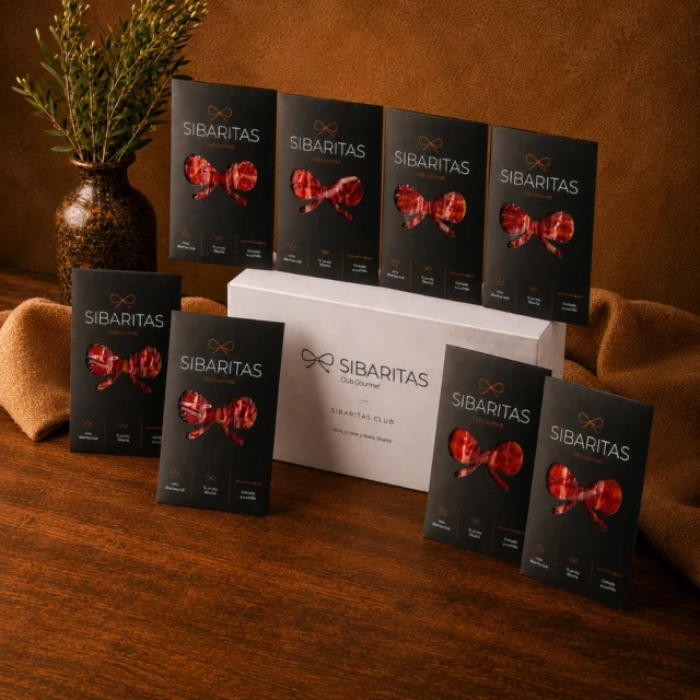 pack de 8 sobre de jamon de cebo iberico