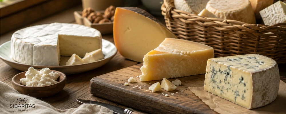 Queso fuera de la nevera